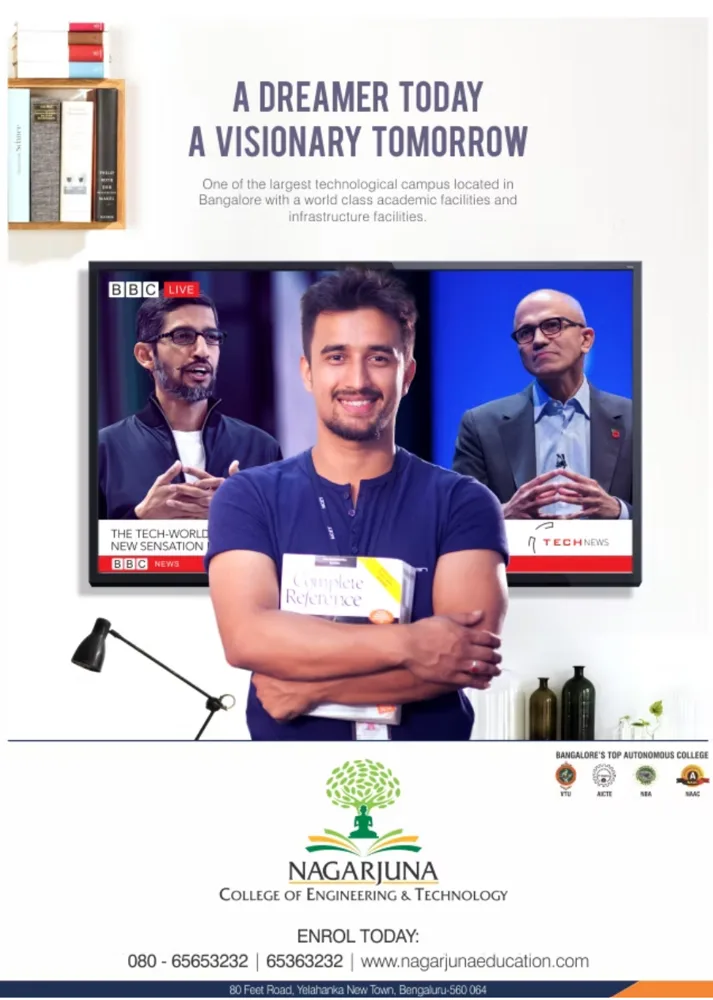 Nagarjuna College of Engineering — A dreamer today. A visionary tomorrow.